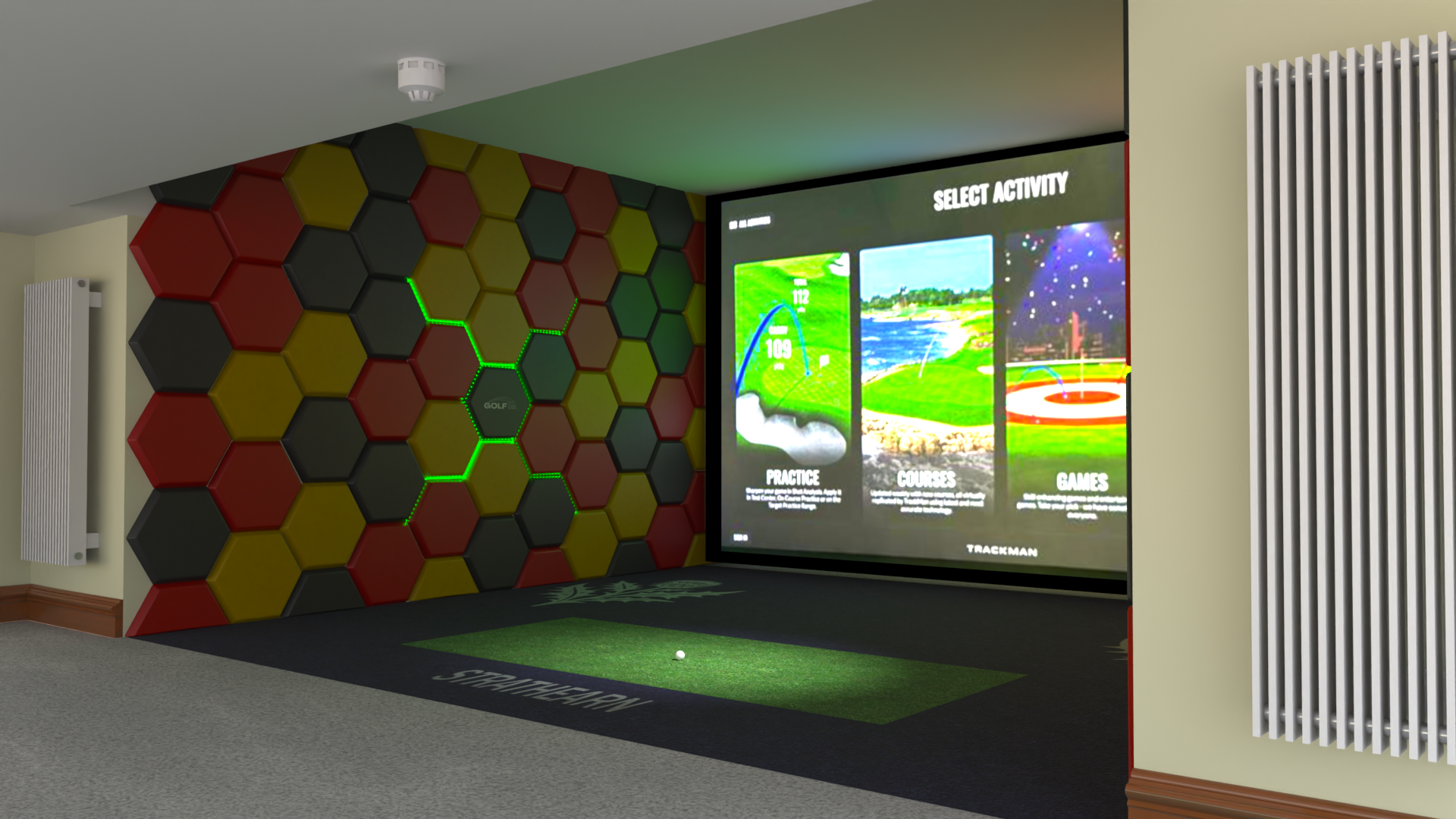 Strathaern Golf Sim 3a